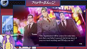 I watch this skinny brunette bodybuilder in hentai anime, feeling so turned on by her muscular form