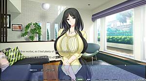 Massage Stepsis's Big Tits In Mirror! Akumeru Family Yunagi Route Part 4!