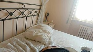 Sexy sucking and dildo play for pantyhose lovers