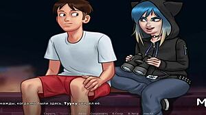 Ebony babe rides him hard in bed with cowgirl moves