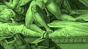 Vintage anime illustration