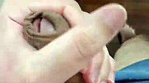 this cute brazilian twink is showing off his big dick solo