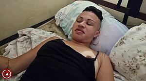 I tried to tease him, but he fucked my pussy on the pole and came inside.