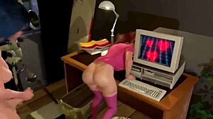 Hacker turned pussies into cocks in wild 3D futa animation