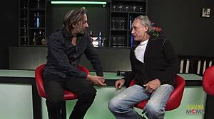 lets play with this charming waitress and her big tits while fucking