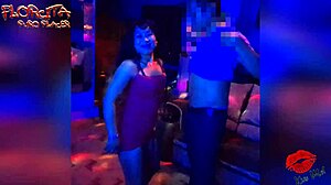 Peruvian holiday party turns into wild trio with double penetration