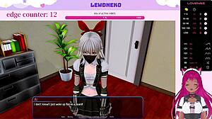 Hey, watch Vtuber Lewdneko in Harem Hotel fun! 😜