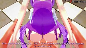 Scáthach-Skadi having sex on throne POV 😍