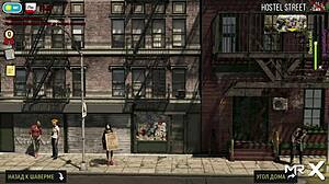 Fashionbusiness - Groping her breasts in wild 3D game action.