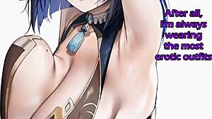 Yelan offers a thrilling edging experience in this hentai joi game