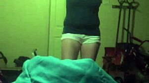 The Young Step Daughter Tells Kinky Sex Story While Sucking Huge Cock, Ending with Sloppy Facial Cumshot