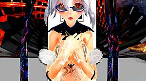 waist swing dance animation in anime style