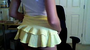 Kylie rips clothes and teases in homemade POV.