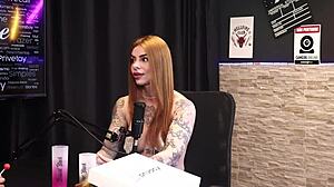 she asked for help to get interned but first said goodbye to drugs while parents left - ruiva braba sheer red!