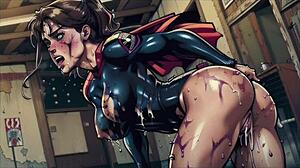 这个触发警告的极端无射精挑战变得粗暴，硬核喷水动作到处都是