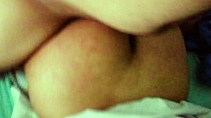 Hardcore banging with Colombian student, kissing her backside in wild homemade action