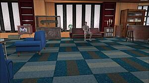 She Sucks with Vibrator in Ass