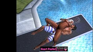 Captured At The Public Swimming Pool Jumping Board