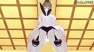 Kusuha Mizuha Cagalli Intense Lesbian Hentai Play!