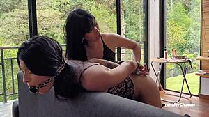 Salome Gil Enjoys Intense Anal Sex with Passionate Touches