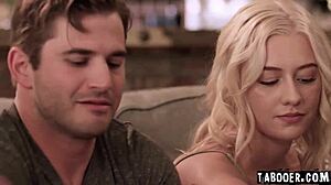 Skyler Storm and Nathan Bronson Fuck in Front of Haley Spades. Bent Over Deepthroat Action Unfolds.