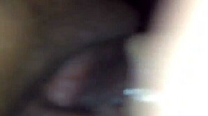 Sexy red bone taking that hard cock deep