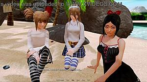 harem hotel 316 game scene