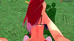 Yoko Littner Has Sex Ahegao Face!