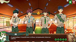 Game Friends Camp Episode 36 - Keitaro Diary Russian Voiceover