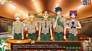 Game Friends Camp Episode 36 - Keitaro Diary Russian Voiceover