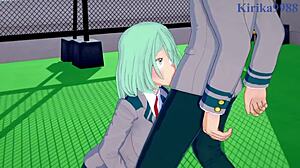 Toru Hagakure's Intense Emotional Sex In My Hero Academia Hentai.