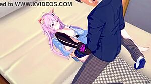 watch nyanners in this 3d hentai cartoon sex