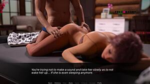 dusklight manor - audrey's final steamy scene in 3d game