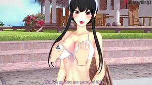 Yor forger bikini pool sex free pov spy x family genshin impact watch full fantasyking3 - copy