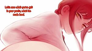 I play a teasing edging game with Makina under her femdom control in bondage