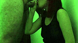 horny babe performs oral and gets doggystyle fucked at party - roxxyerotix