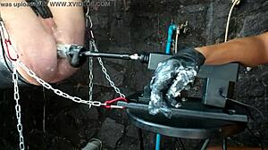 hentai bbd sex machine in wild action