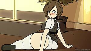 Bombshell Barista Redhead Takes Monster Cock In Pussy And Tits