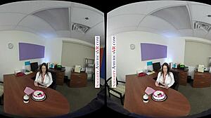 angela white got birthday surprise then puts out