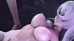 Miku Performs Double Moves with Squirting and Riding, Achieving Cum and Orgasm in Solo Masturbation Session