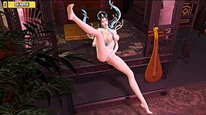 Giant Goddess Dominates Lucky Guy