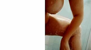 latina rides big cock in lingerie cowgirl