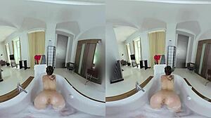 slutty girlfriend soaped up in bath, ready for fucking 😏 czech vr 301