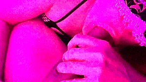 black net outfit on, ready to deepthroat a big cock.