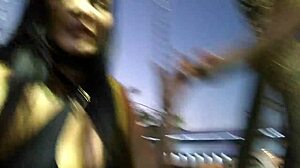 I picked up a guy from the square and took him to my car for some fun! Check the full on XV Red 😏