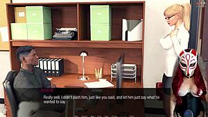 i cant beleive jessica oneils big tits in stockings and lingerie, its so sexy in this hard news ep 18