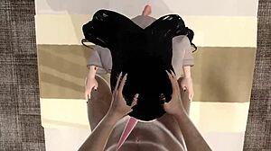 我超迷恋这款3D动漫里的灶门祢豆子，太性感了！