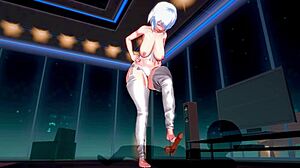 3d hentai with big ass and tits in intense sex scenes, squirting and orgasms.