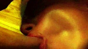 my slut gf loves sucking my cock, playing with her tits