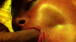 my slut gf loves sucking my cock, playing with her tits